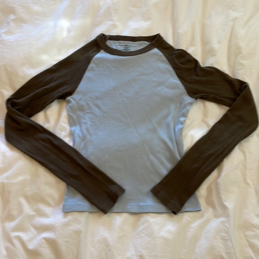 Brandy Long Sleeve🤎🩵